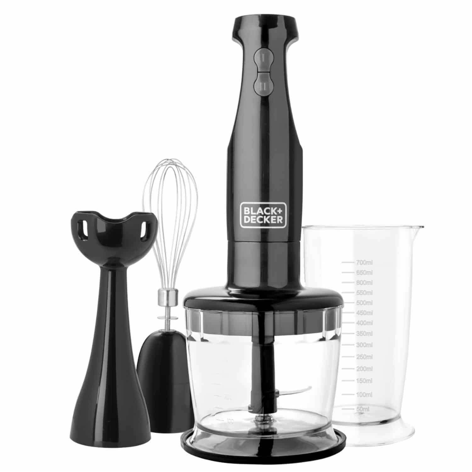 Batidora De Inmersión Set 3 En 1 Mezcla, Bate Y Tritura Modelo HB2800B BLACK & DECKER 200 watts - Imagen 3