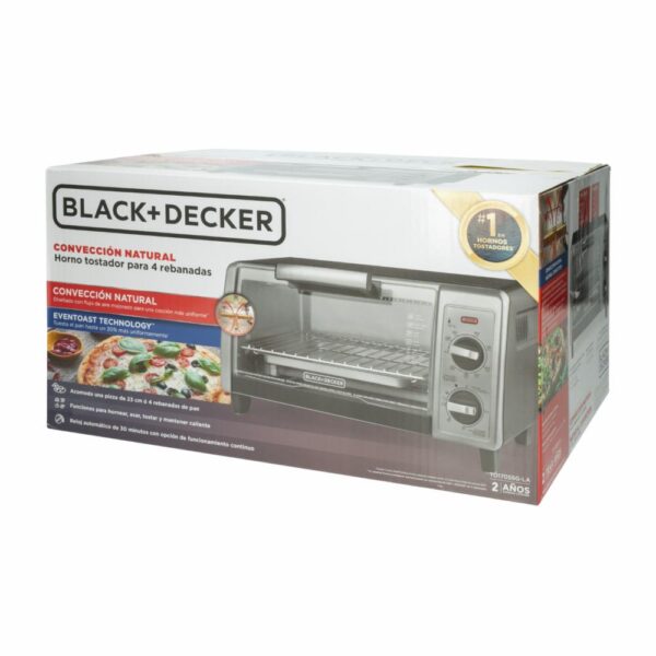 Horno Tostador 4 Rebanadas T01705SG-LA BLACK & DECKER 20 Litros - Imagen 3