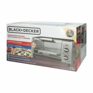 Horno Tostador 4 Rebanadas T01705SG-LA BLACK & DECKER 20 Litros