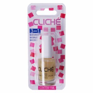 Esmalte 3 En 1 Base Brillo-Calcio CLICHÉ Unidad
