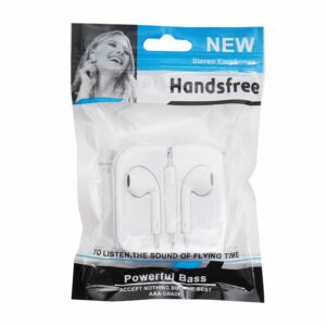 Audífonos Blancos NEW Con Cable