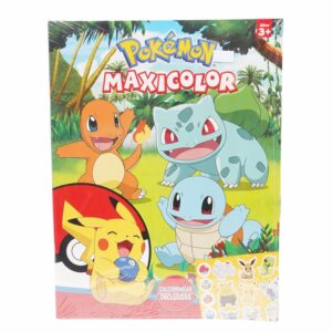 Libro Pokémon Maxicolor IMAGINE 24 Páginas