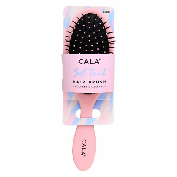 Cepillo De Cabello Caja Soft Touch Hair Brush Pink CALA 1 U