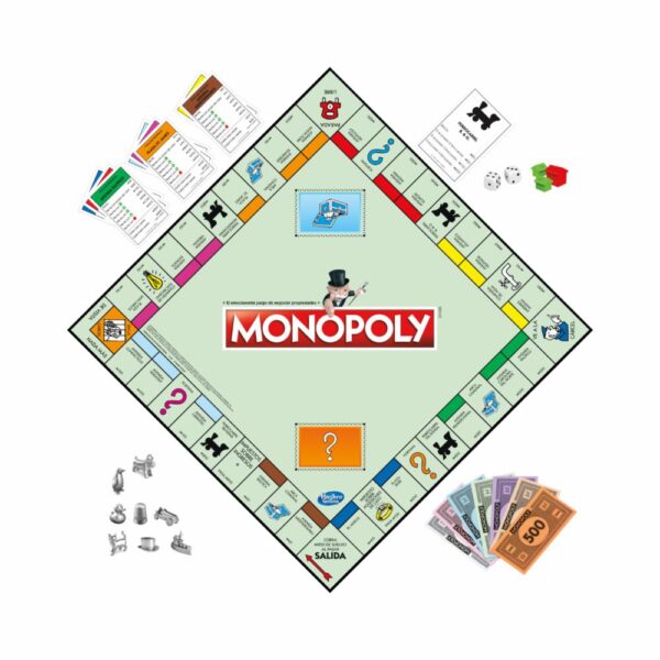 Juego De Mesa Monopoly Hasbro Clásico - Imagen 2