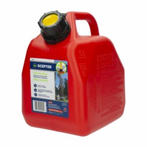 Bidón Plástico Para Gasolina SCEPTER 1.25 Gl