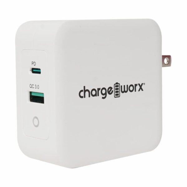 Cargador De Pared Dual CHARGE WORX 100 W - Imagen 2