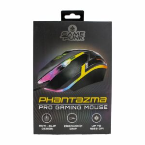 Mouse Led Profesional Para Juegos CHARGE WORXS Con Cable