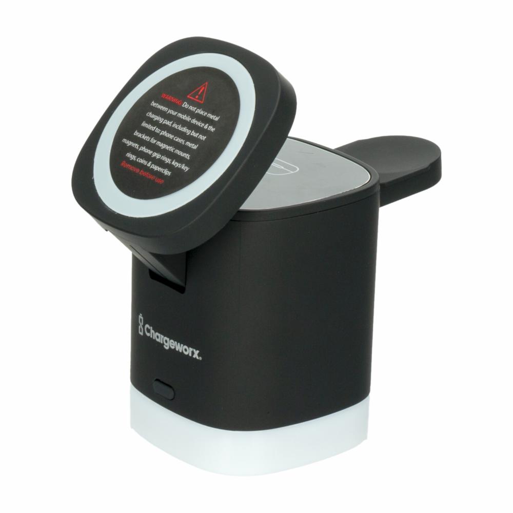 Estación De Carga Magsafe 3 En 1 CX5329BK CHARGE WORX 15 W - Imagen 2