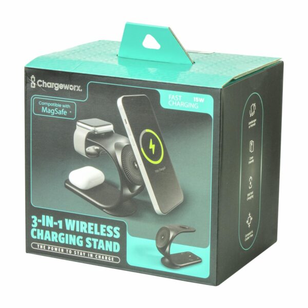 Soporte De Carga Magsafe CHARGE WORX 3 En 1 - Imagen 3