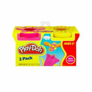 Set De 2 Plastilinas Coloridas PLAY DOH Modelos Surtidos