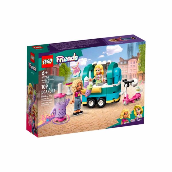 Bloques De Armar Tienda Móvil De Té De Burbujas LEGO FRIENDS 63 Piezas