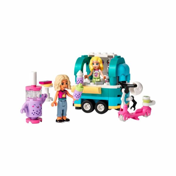 Bloques De Armar Tienda Móvil De Té De Burbujas LEGO FRIENDS 63 Piezas - Imagen 2