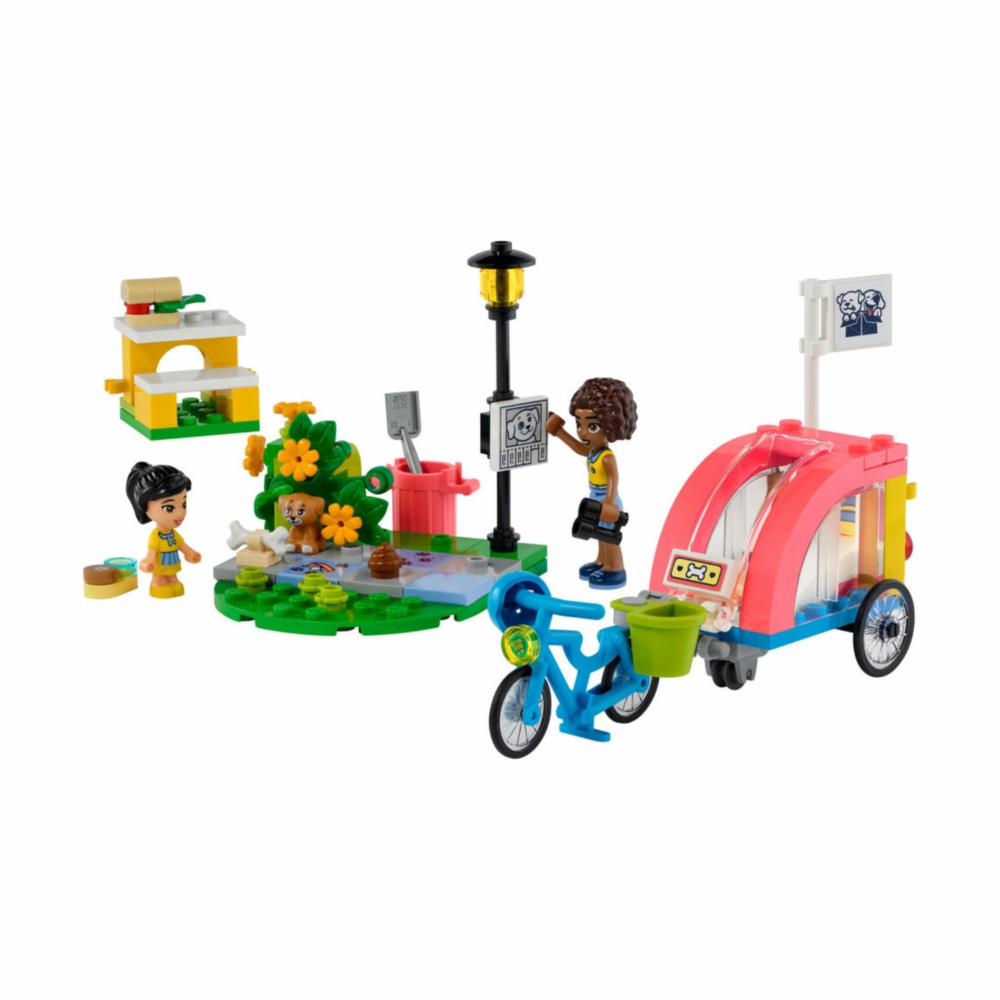 Bloques De Armar Bicicleta De Rescate Para Perros LEGO FRIENDS 125 Piezas - Imagen 2