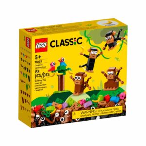 Bloques De Armar Diversión Creativa Con Monos LEGO CLASSIC 135 Piezas