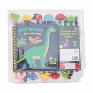 Libro Para Colorear Dinosaurios NOVEDAD 16 Páginas