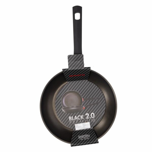 Sartén De Inducción Negro 1,6 Litros BUGATTI 24 Cm - Imagen 4
