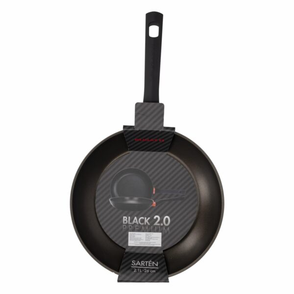 Sartén De Inducción Negro 2,1 Litros BUGATTI 26 Cm - Imagen 4