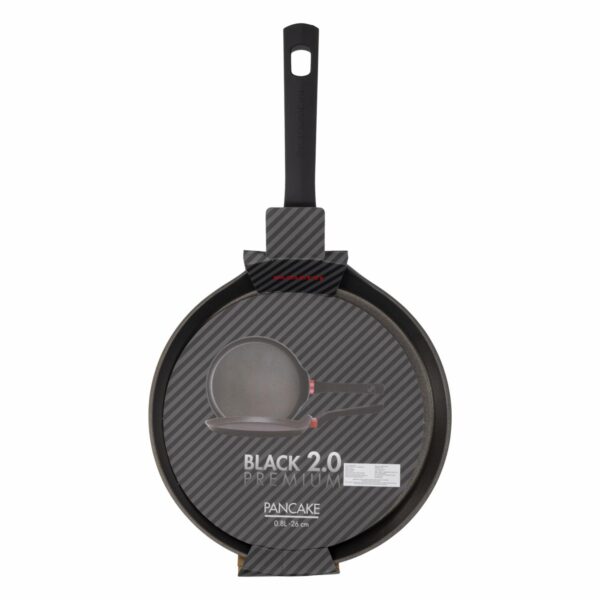 Sartén De Inducción Negro Para Pancake 0,8 Litros BUGATTI 26 Cm - Imagen 4