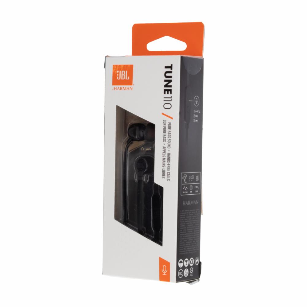 Audífonos Wired In-Ear JBLT110BLKAM JBL Con Cable - Imagen 2