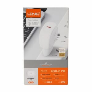 Cargador De Pared A1206C USB-C LDNIO 27W
