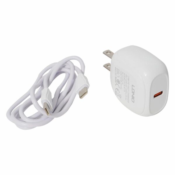 Cargador De Pared A1206C USB-C LDNIO 27W - Imagen 2