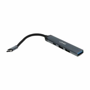 Adaptador HUB 4 En 1 - 2 USB  - 1PD LDNIO DS-34C
