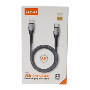 Cable Tipo-C 65W LDNIO 2 Metros