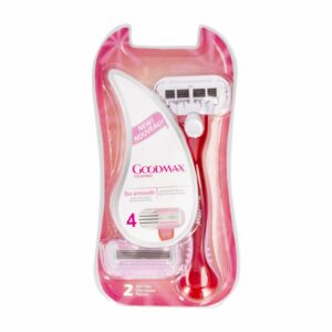 Rasuradora Para Dama Cuatro Hojas GOODMAX X 2 Uds