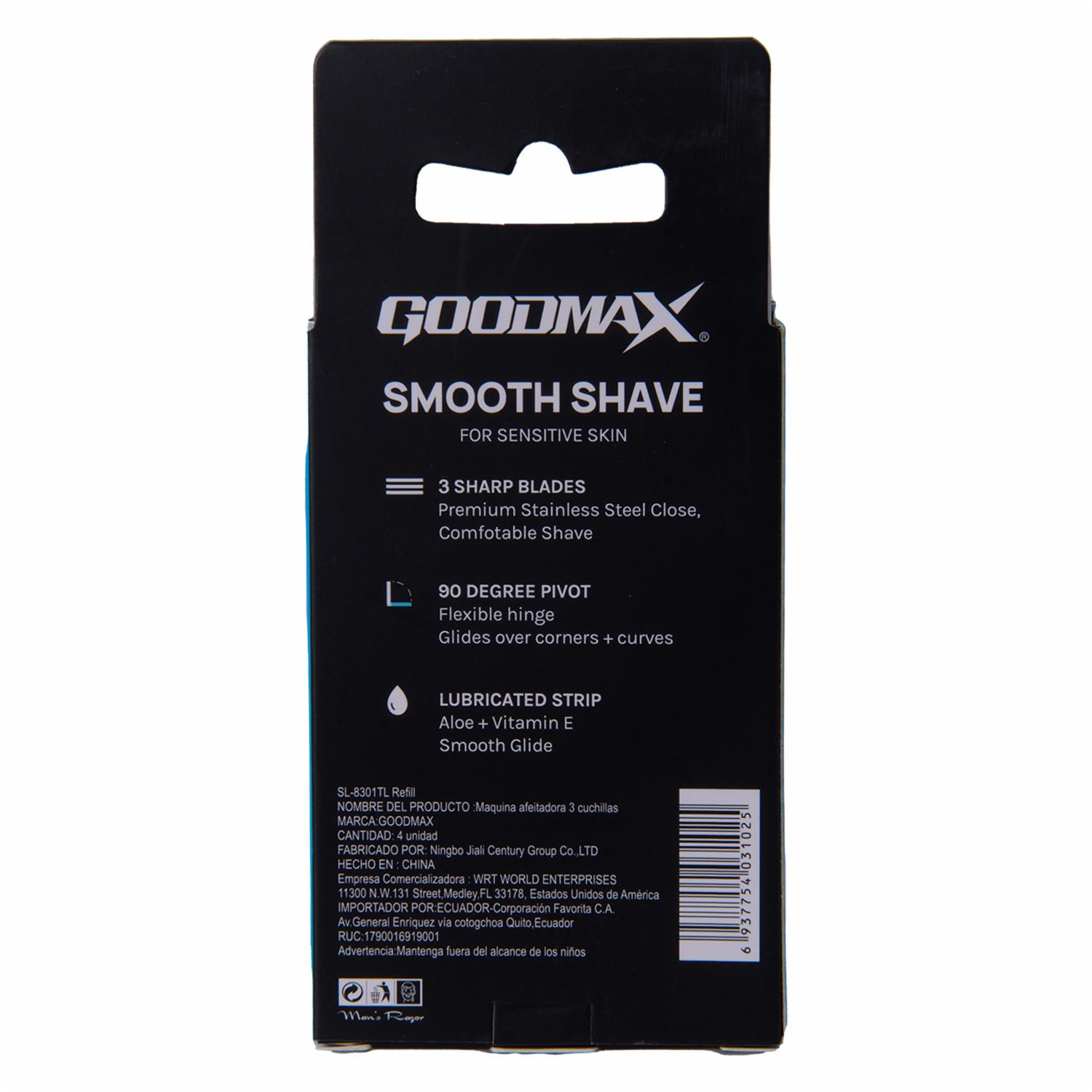 Repuestos Para Afeitadora 4 X GOODMAX 4 Piezas - Imagen 3