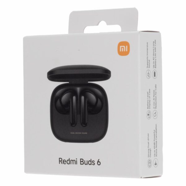 Audífonos Redmi Buds 6 Negro Noche XIAOMI Bluetooth - Imagen 3