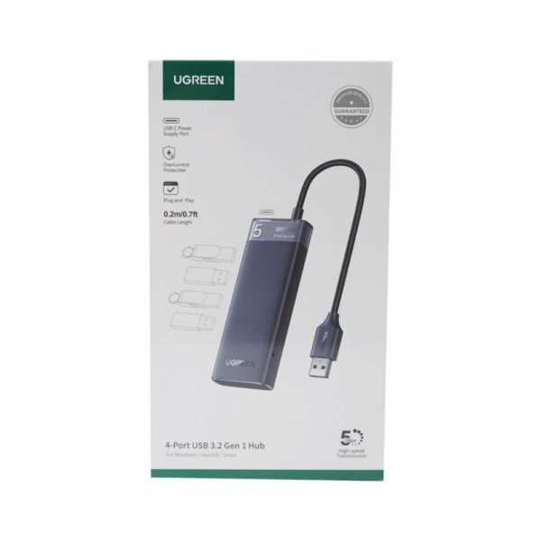 HUB Multifunción USB 3.2 UGREEN 4 Puertos