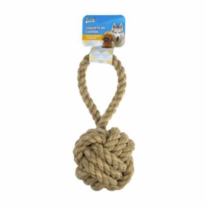 Juguete De Perro Cuerda De Yute SOLEIL PET'S WORLD 1 Pieza