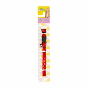 Collar Para Gato Con Cascabel SOLEIL PET'S WORLD Ajustable