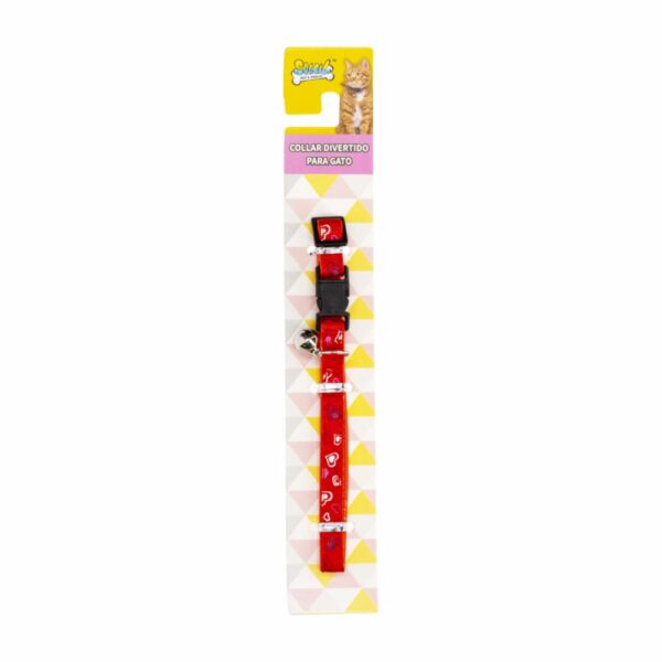 Collar Para Gato Con Cascabel SOLEIL PET'S WORLD Ajustable