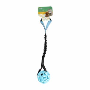 Juguete De Perro Bola Con Elástico SOLEIL PET'S WORLD 1 Pieza