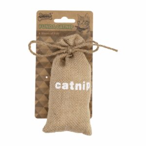 Catnip En Funda De Yute SOLEIL PET'S WORLD 1 Pieza