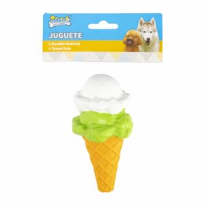 Juguete De Perro Helado De Látex SOLEIL PET'S WORLD 1 Pieza
