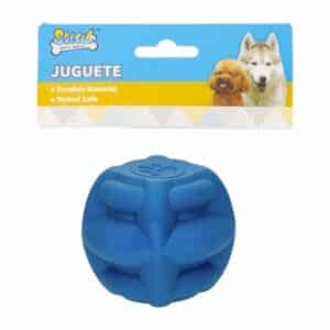 Juguete De Perro Figura Cuadrada De Látex SOLEIL PET'S WORLD 1 Pieza
