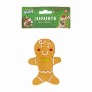 Juguete De Perro Galleta Jengibre De Látex SOLEIL PET'S WORLD 1 Pieza