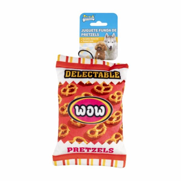 Juguete De Perro Diseño Funda Pretzels SOLEIL PET'S WORLD 1 Pieza