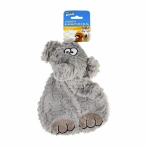 Juguete De Perro Elefante De Felpa SOLEIL PET'S WORLD 1 Pieza