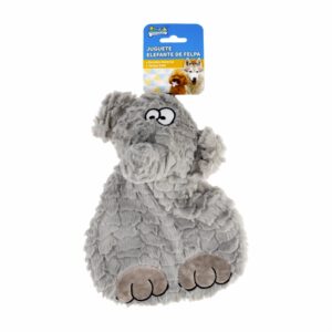 Juguete De Perro Elefante De Felpa SOLEIL PET'S WORLD 1 Pieza