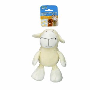 Juguete De Perro Oveja De Felpa SOLEIL PET'S WORLD 1 Pieza