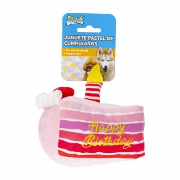 Juguete De Perro Patel De Cumpleaños De Felpa SOLEIL PET'S WORLD 1 Pieza - Imagen 2