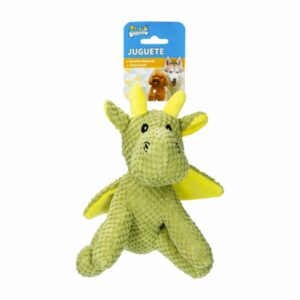 Juguete De Perro Dragon De Felpa SOLEIL PET'S WORLD 1 Pieza