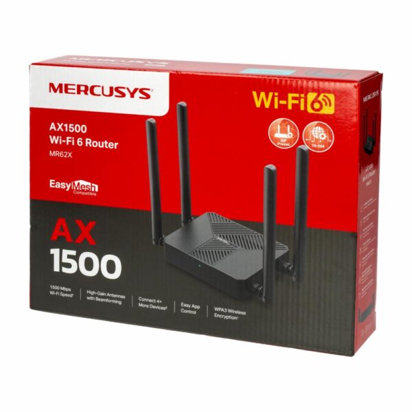 Router AX1500 MR62X MERCUSYS Wifi 6 - Imagen 3