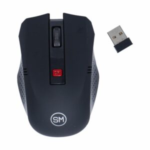 Mini Mouse Negro SMMOUW03 SPEEDMIND Inalámbricos