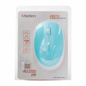 Mouse 2.4G  R570 Cyan MEETION Wireless