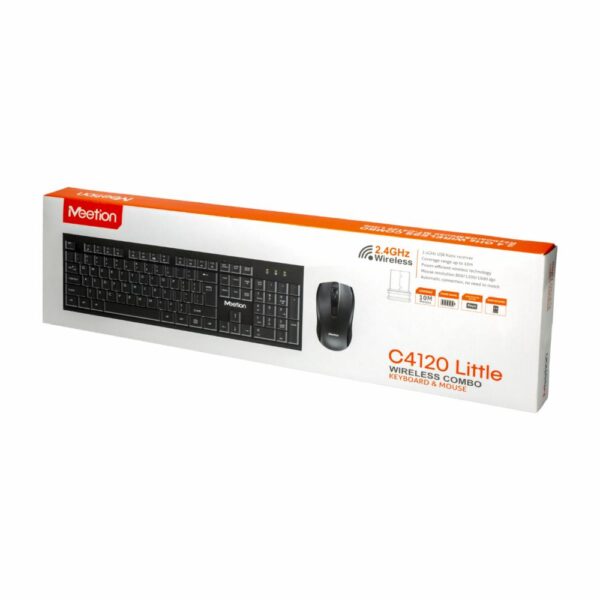 Teclado Y Mouse C4120 Little Black MEETION Unidad - Imagen 2