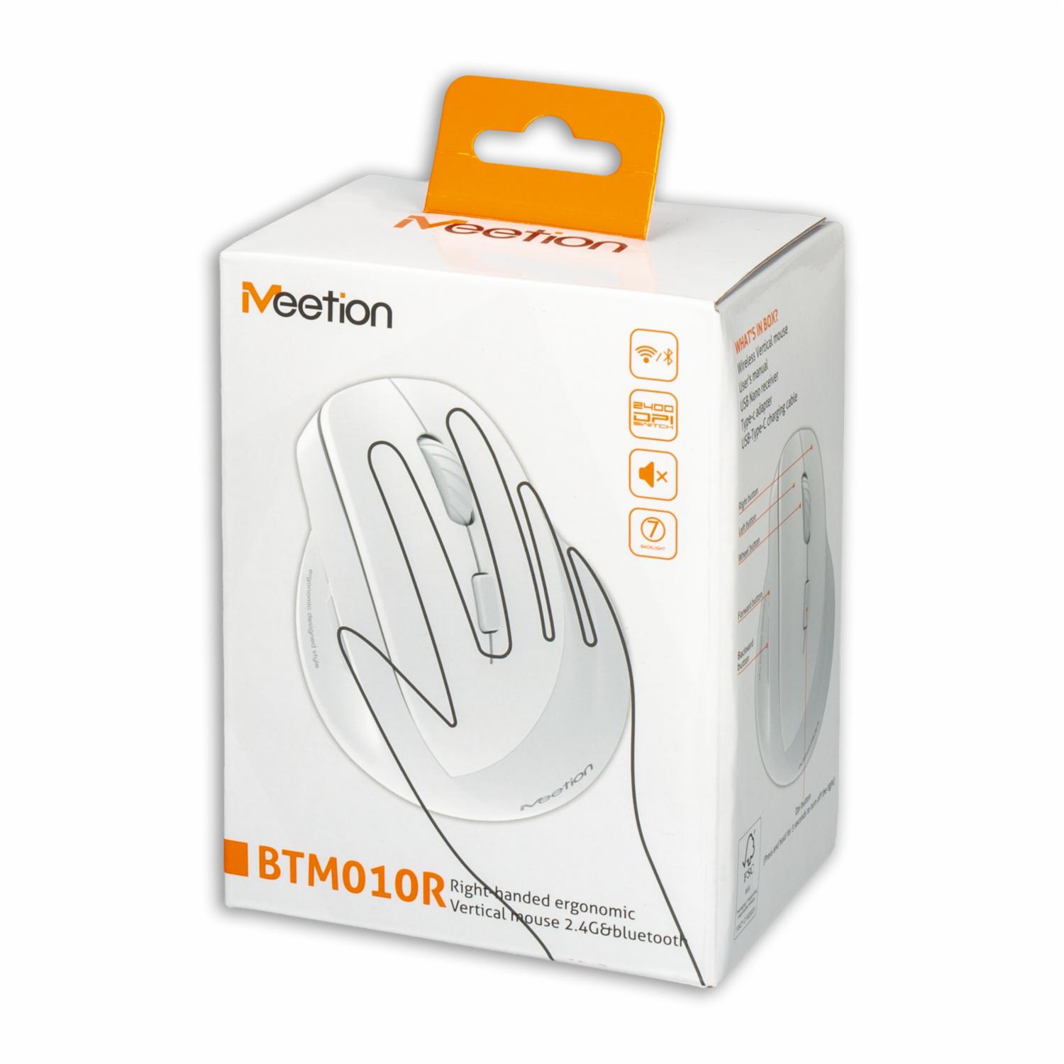 Mouse Ergonómico BTM010R MEETION - Imagen 4